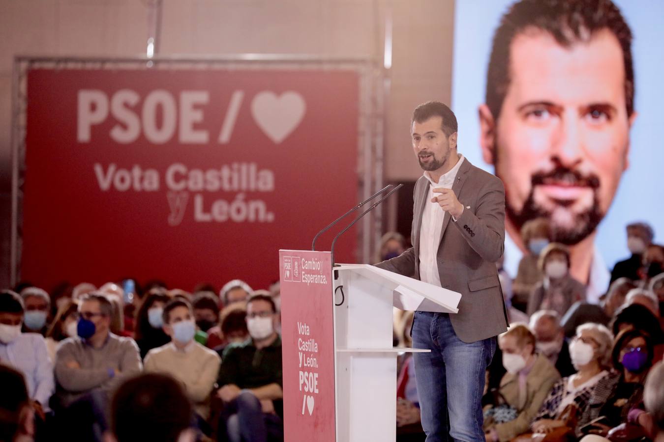 Fotos: Cierre de campaña del PSOE en Valladolid con Pedro Sánchez