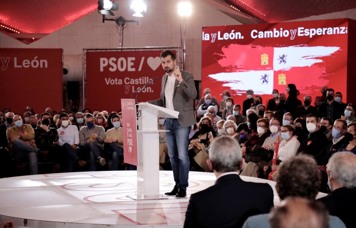 Fotos: Cierre de campaña del PSOE en Valladolid con Pedro Sánchez