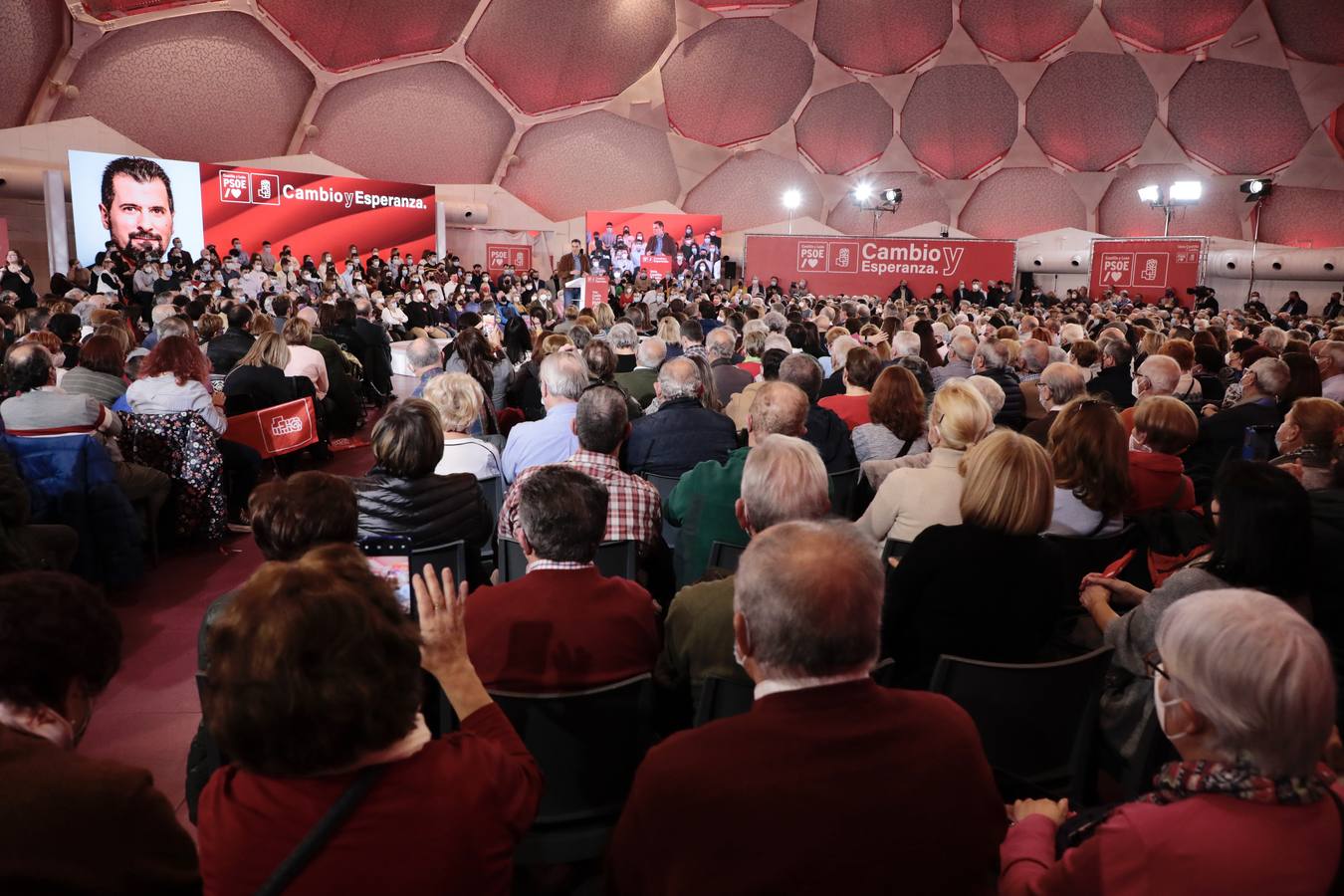 Fotos: Cierre de campaña del PSOE en Valladolid con Pedro Sánchez