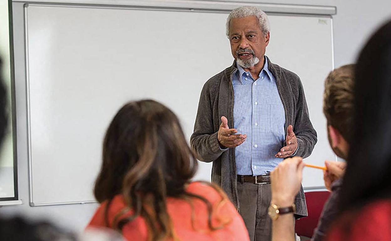 El escvritor Abdulrazak Gurnah, ganador del Premio Nobel 2021. 