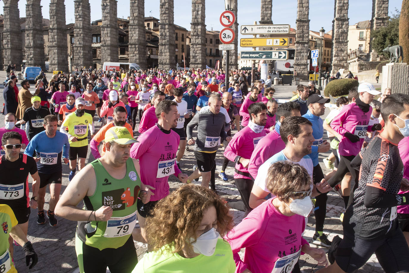 Décima edición de la Carrera Monumental Innoporc Ciudad de Segovia.