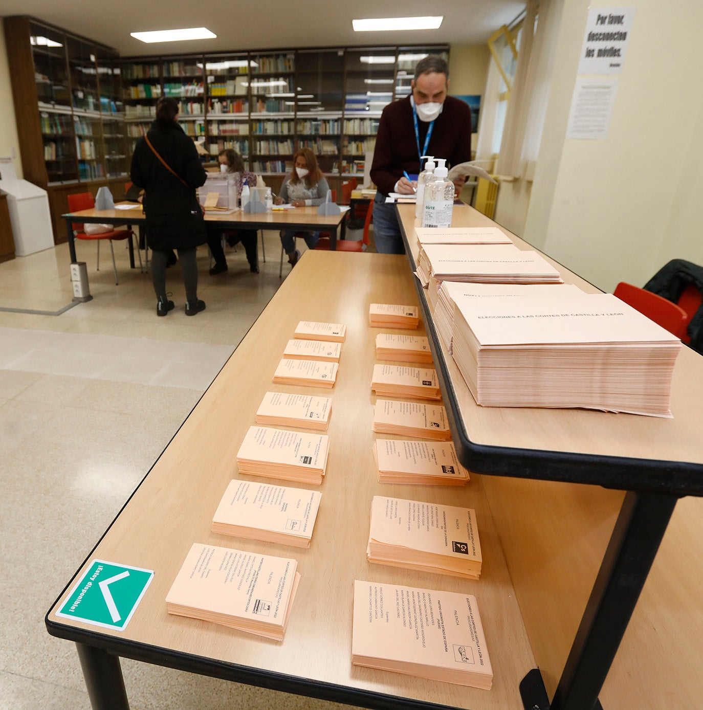 Normalidad en la jornada electoral de Palencia