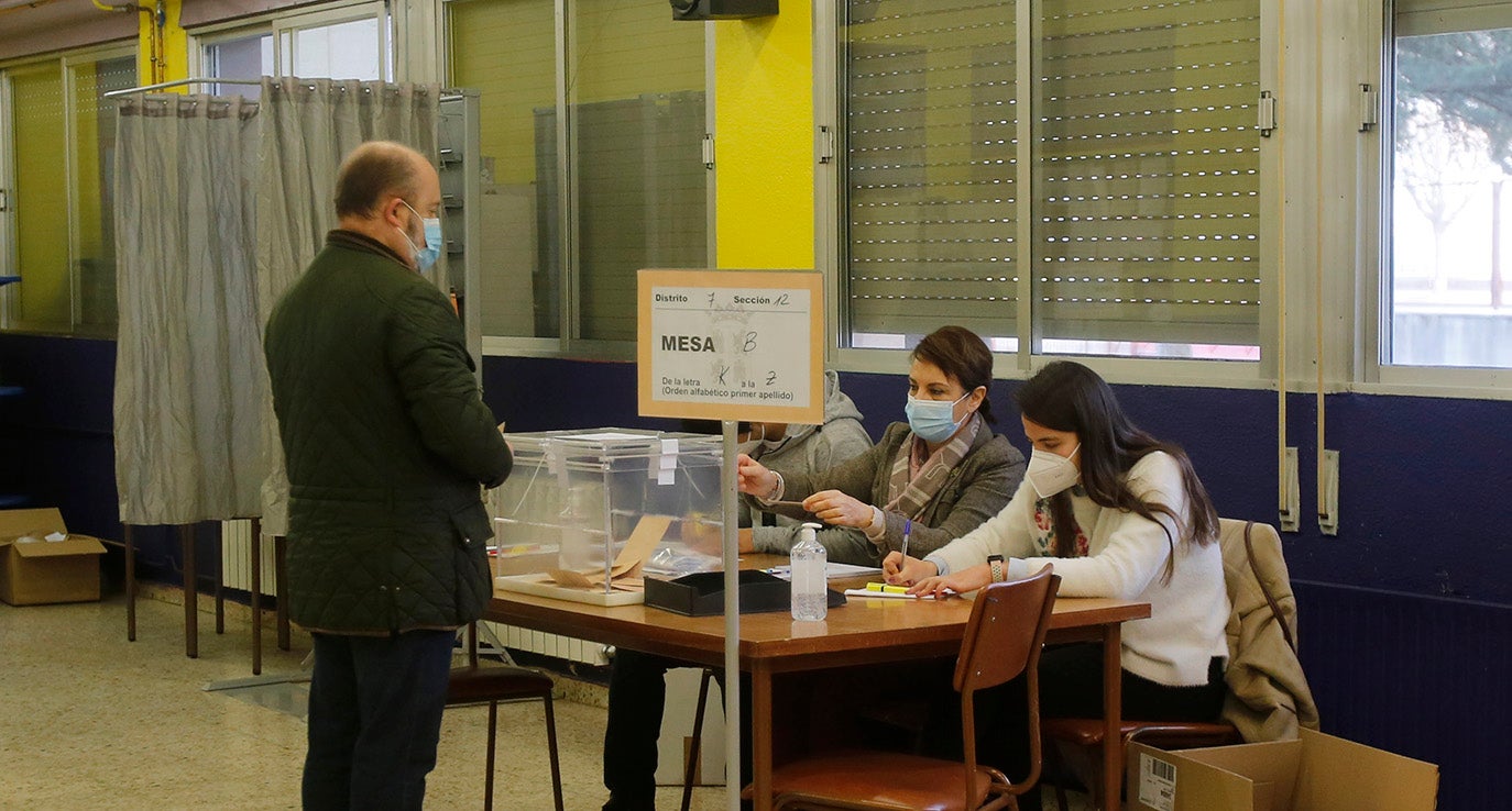 Normalidad en la jornada electoral de Palencia