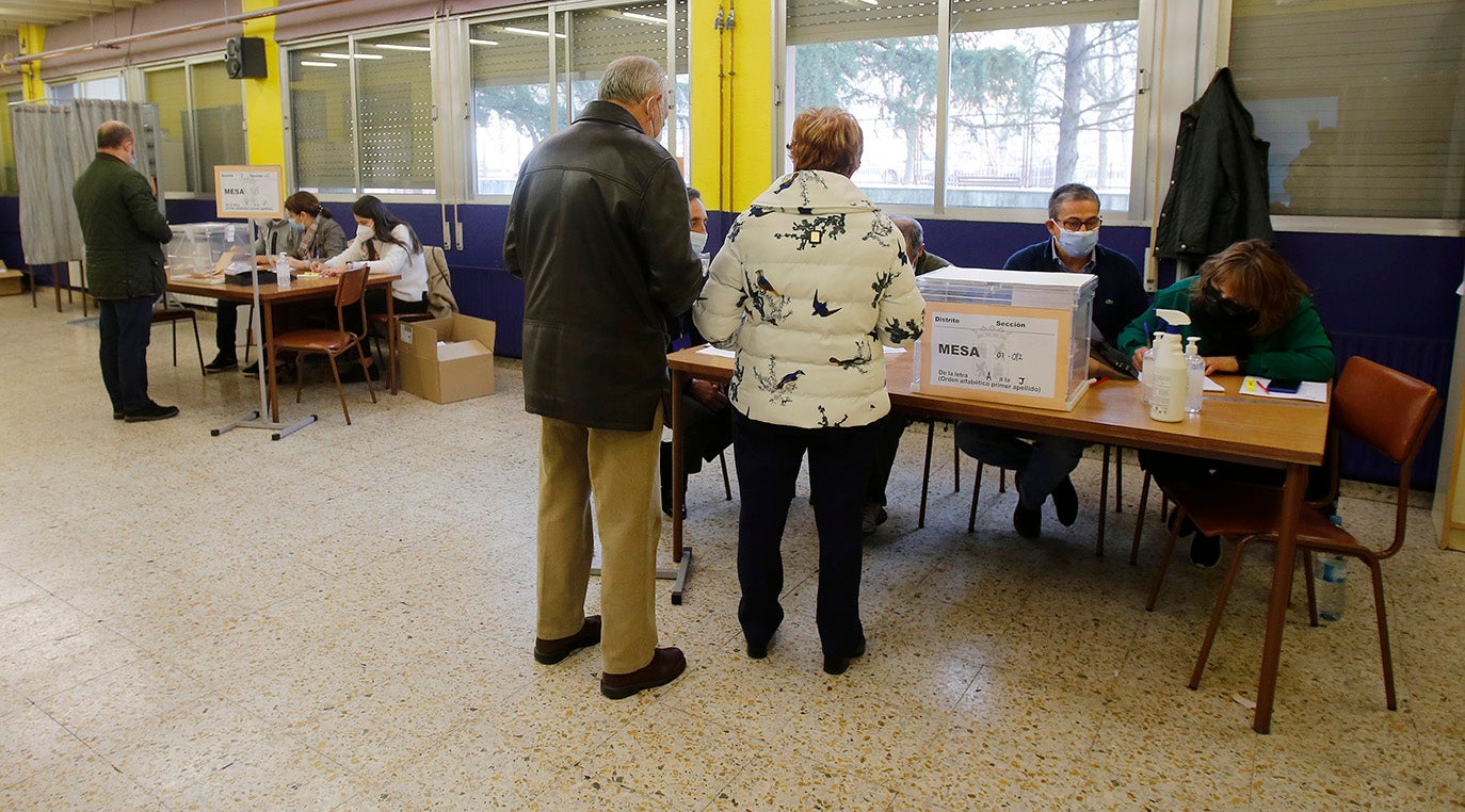 Normalidad en la jornada electoral de Palencia