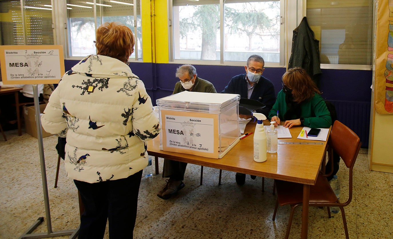 Normalidad en la jornada electoral de Palencia