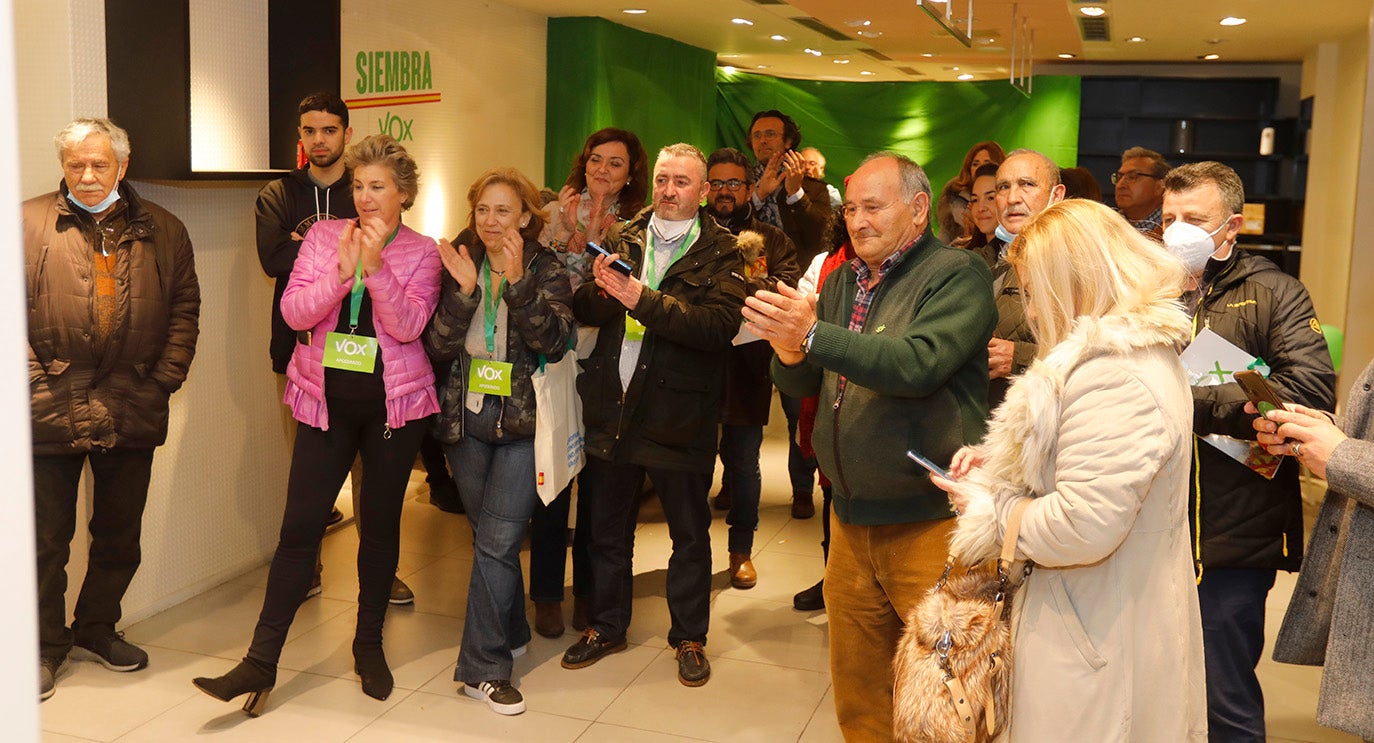 Noche electoral en Palencia