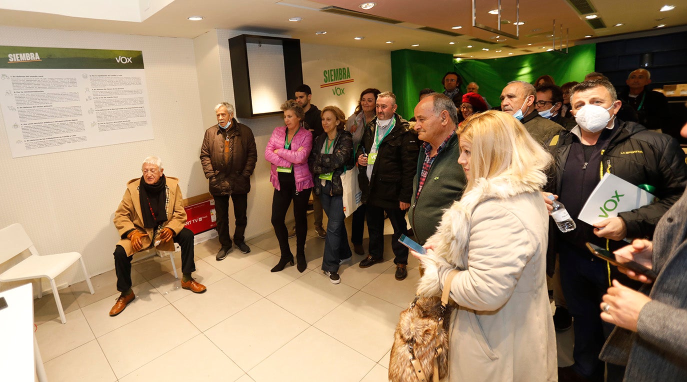 Noche electoral en Palencia