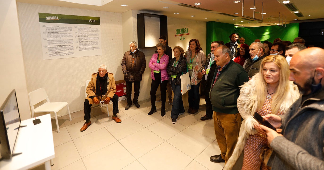 Noche electoral en Palencia