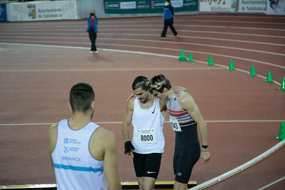 Hortelano y Erta logran la mínima mundialista en 400 en Salamanca, Óscar Husillos abandona y Álvaro de Arriba se queda cerca en 800