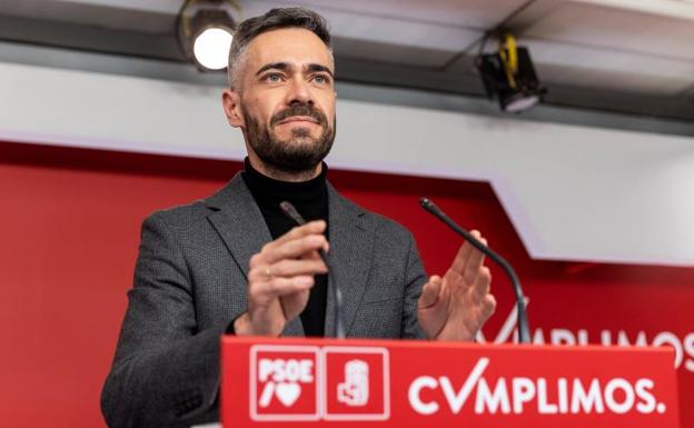 Felipe Sicilia, portavoz del PSOE. 