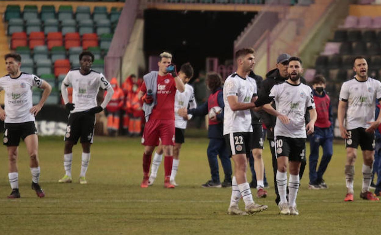 La peor racha prolongada del Salamanca UDS desde que debutó en la Segunda B