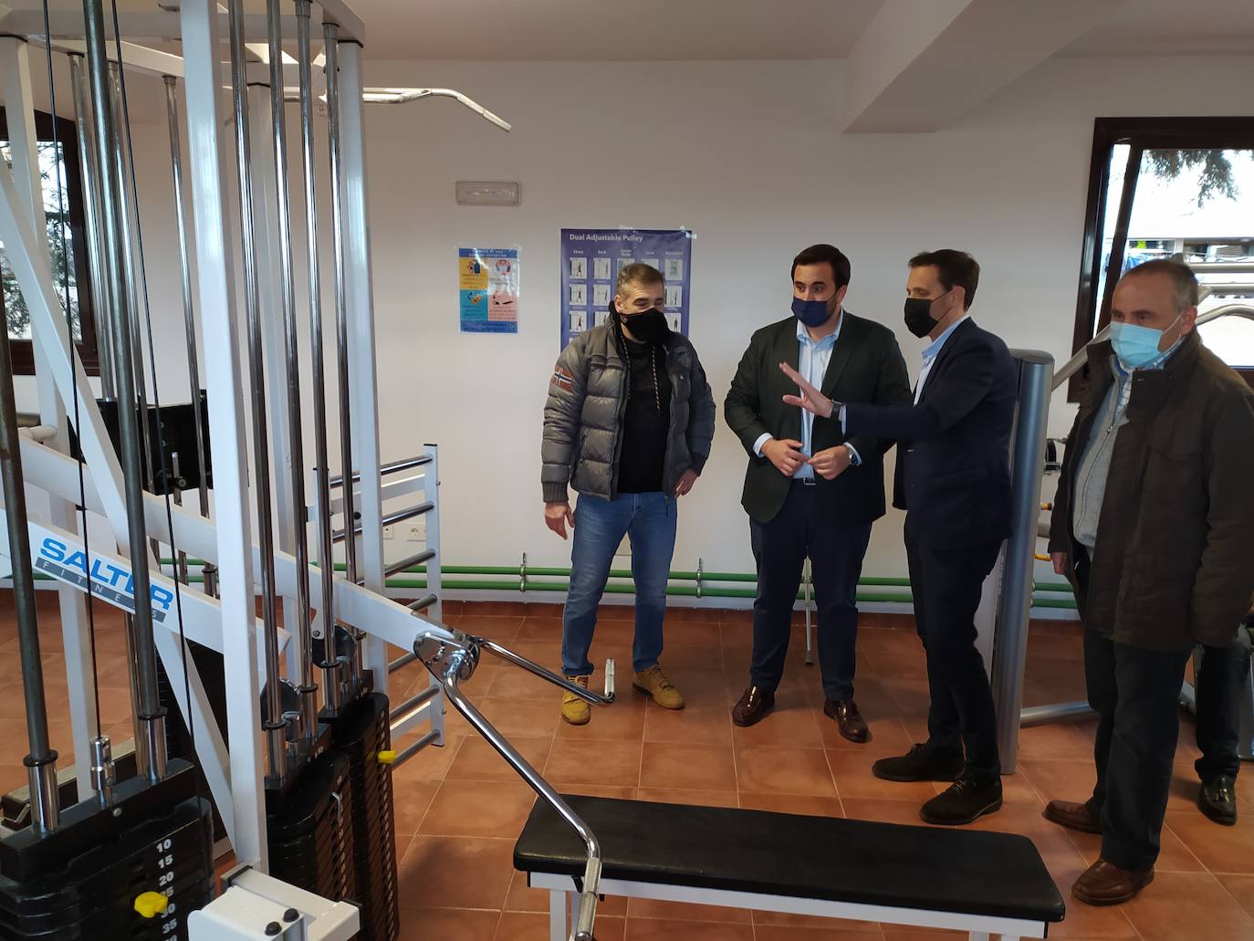 Fotos: Inauguración del gimnasio municipal de Villalón de Campos (2/2)