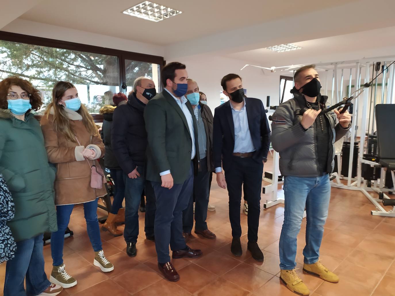 Fotos: Inauguración del gimnasio municipal de Villalón de Campos (2/2)