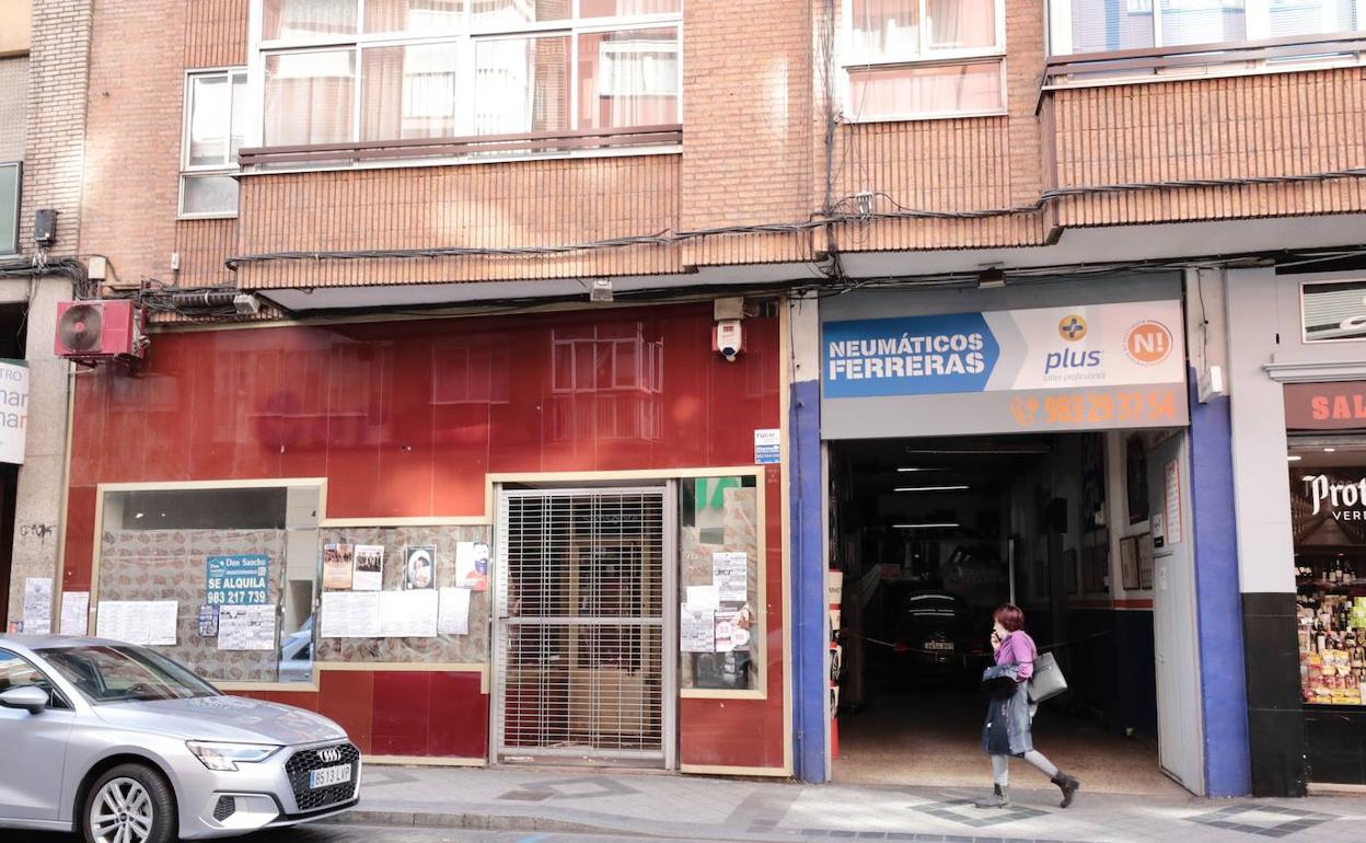 El intento de agresión se produjo en la calle Don Sancho. 