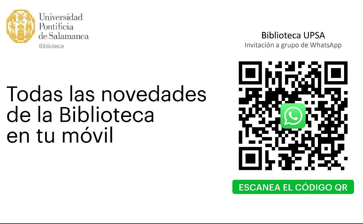 El nuevo servicio de WhatsApp de la Biblioteca de la UPSA informará a sus usuarios diariamente