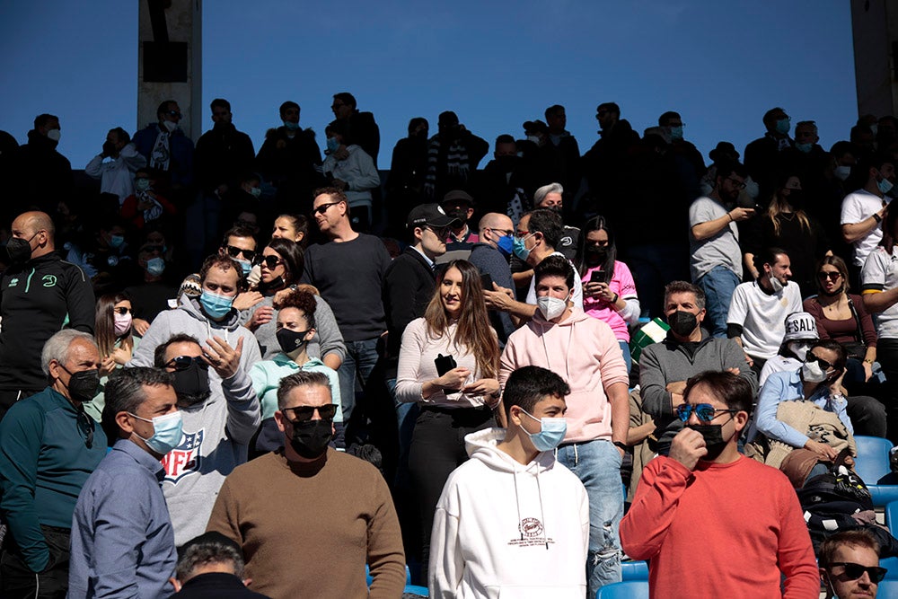 Récord de asistencia en un Reina Sofía que no pudo culminar una nueva fiesta popular con la victoria de Unionistas 