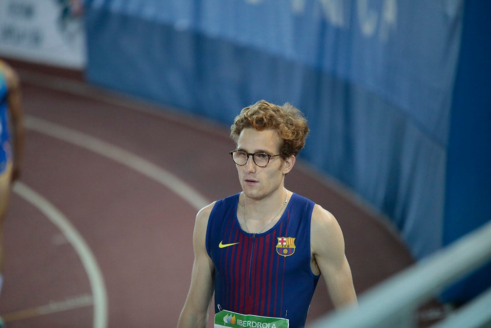 Jornada de tarde del primer día del Campeonato de España Sub 23 en Pista Cubierta con Denis Matsmouna en los 60 m y Sara Izquierdo en el 1500 