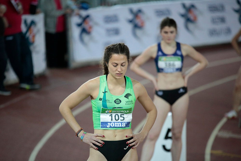 Jornada de tarde del primer día del Campeonato de España Sub 23 en Pista Cubierta con Denis Matsmouna en los 60 m y Sara Izquierdo en el 1500 