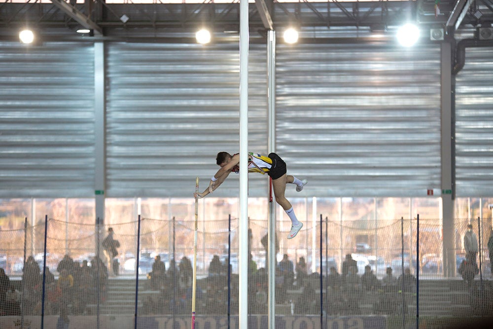 Jornada de tarde del primer día del Campeonato de España Sub 23 en Pista Cubierta con Denis Matsmouna en los 60 m y Sara Izquierdo en el 1500 