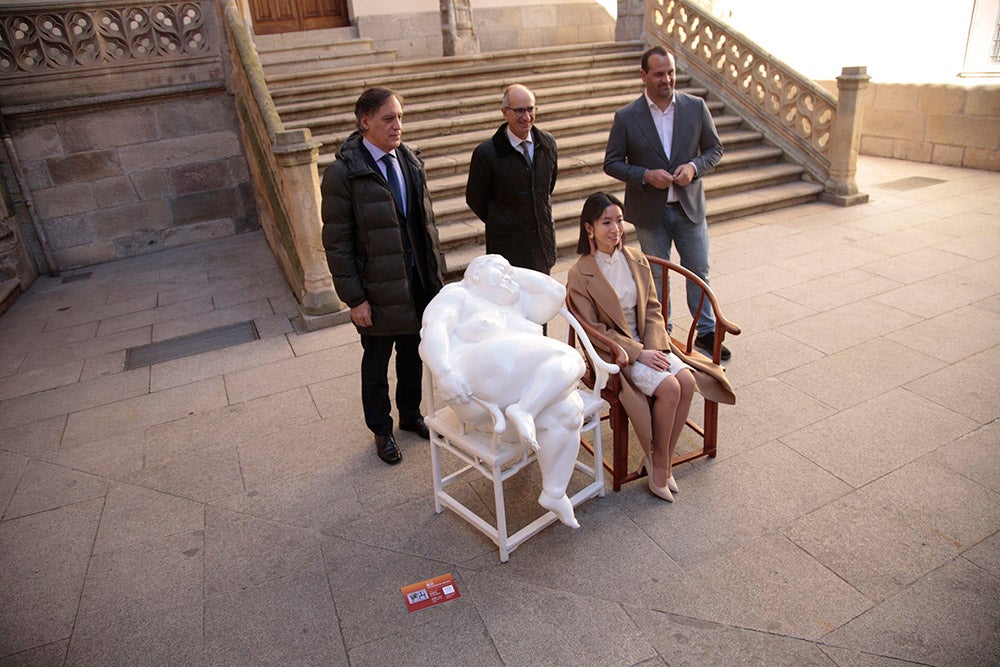 Esculturas de Xu Hongfei para conmemorar la capitalidad cultural europea de Salamanca