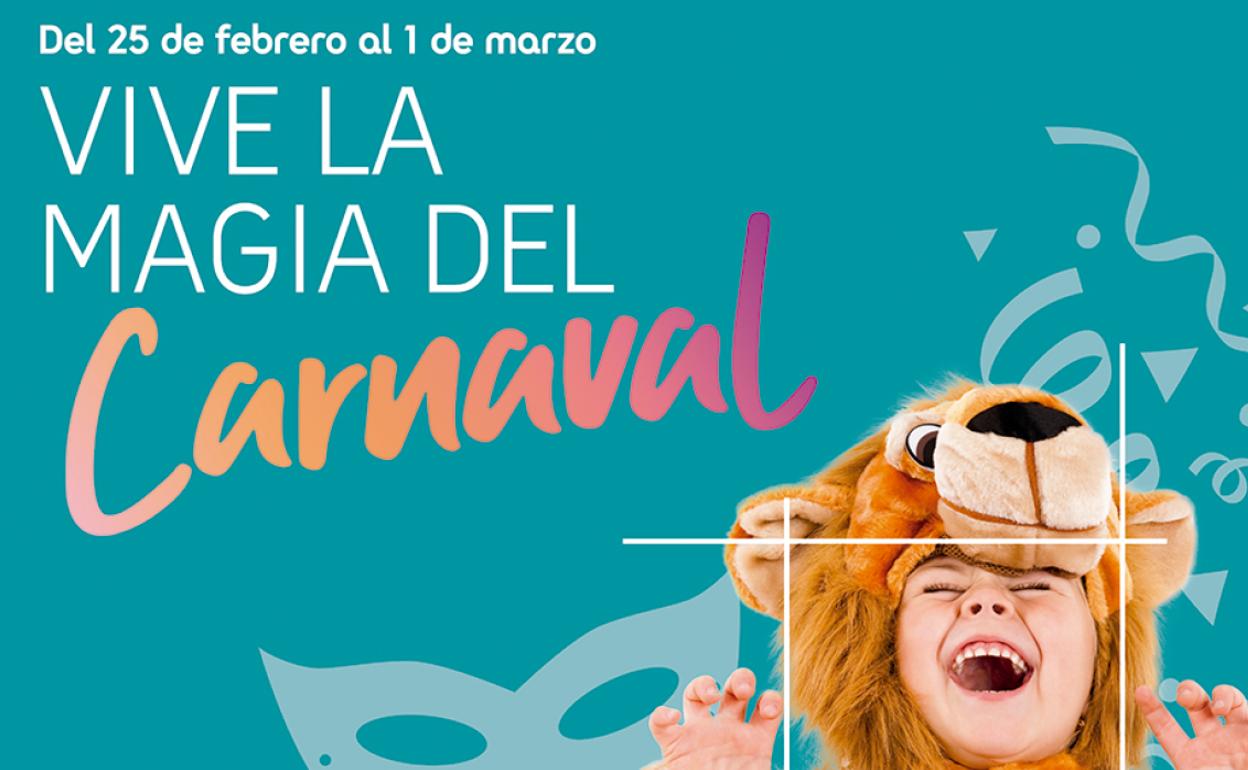 Cartel Carnaval del Centro Comercial El Tormes. 