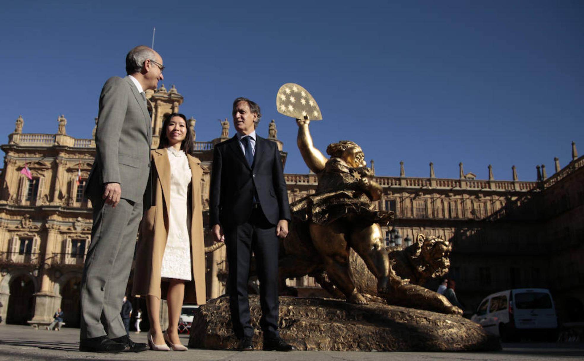 Xu Hongfei, el 'Botero chino', regresa a Salamanca