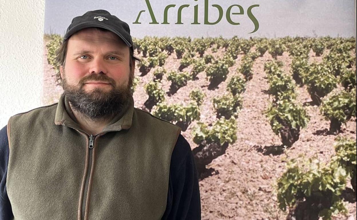 El viticultor y bodeguero danés Thyge Jensen, 'Chus', nuevo presidente de la DO Arribes. 