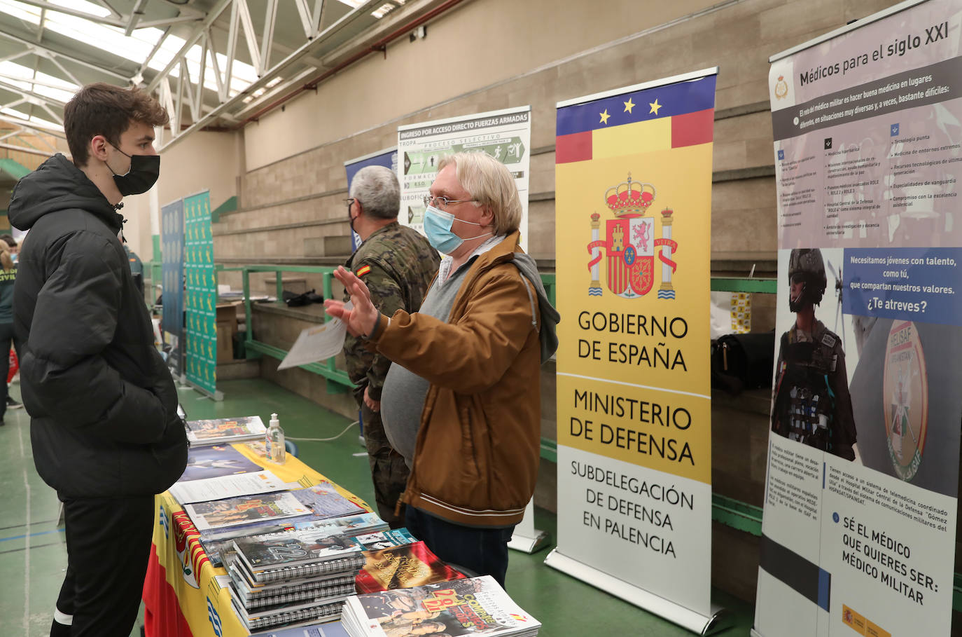 Fotos: Feria de orientación universitaria en Palencia 