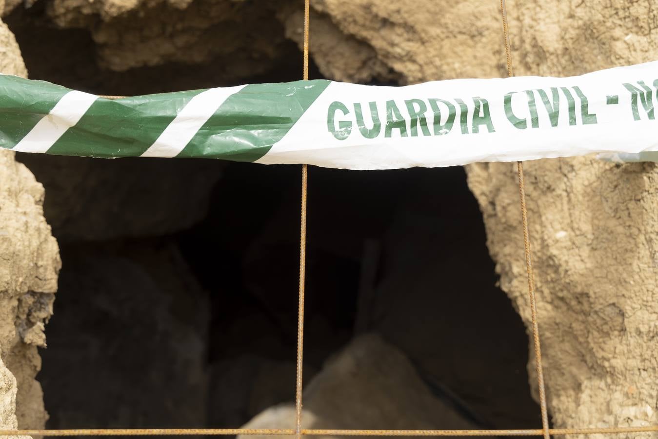Fotos: Hallados restos humanos en el interior de una antigua casa cueva de Tariego de Cerrato