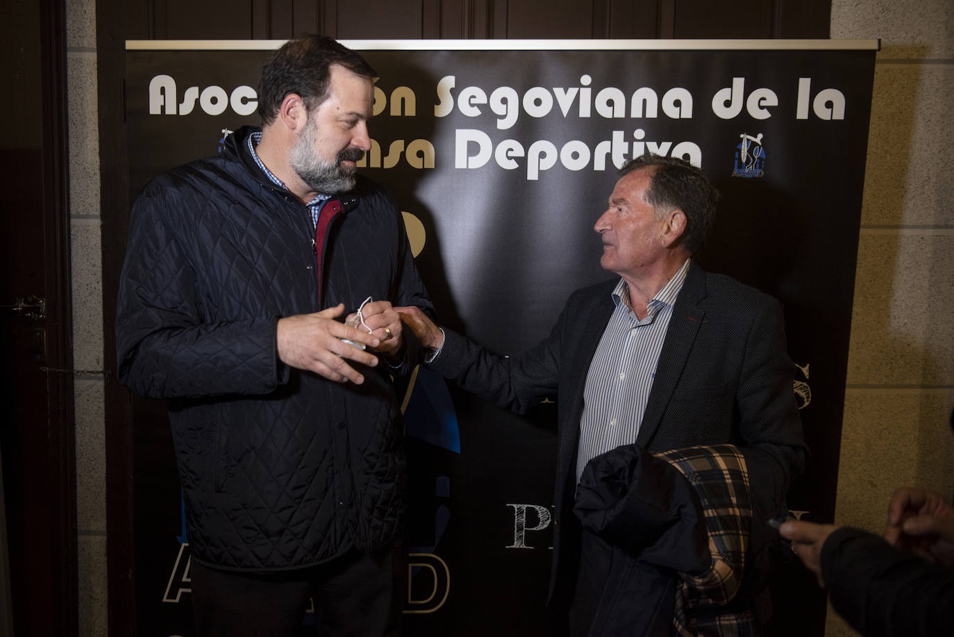 Gala del deporte segoviana celebrada en el teatro Juan Bravo.