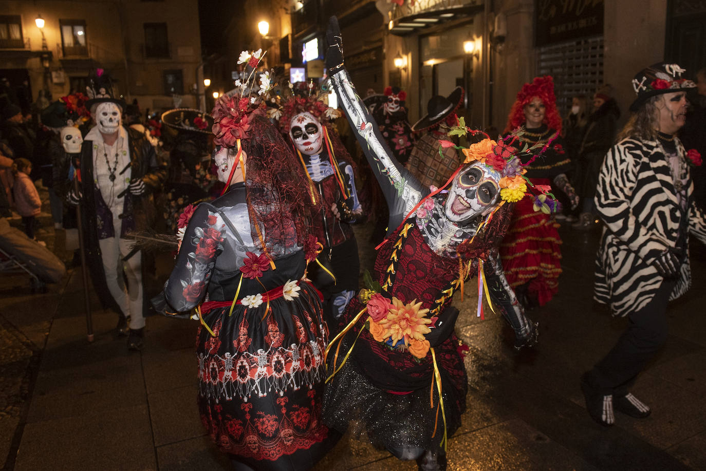 Desfile del sábado de carnaval en Segovia.