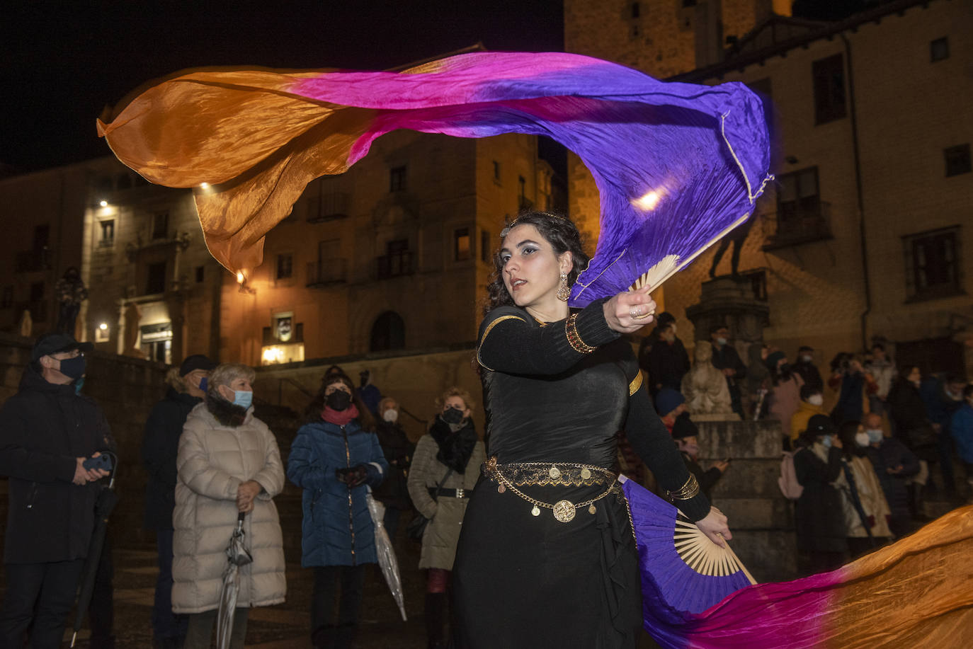 Desfile del sábado de carnaval en Segovia.