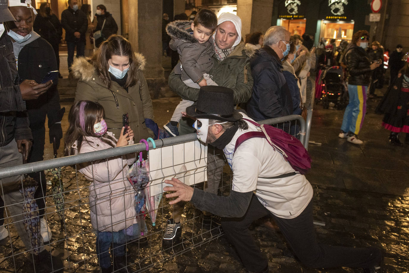 Desfile del sábado de carnaval en Segovia.