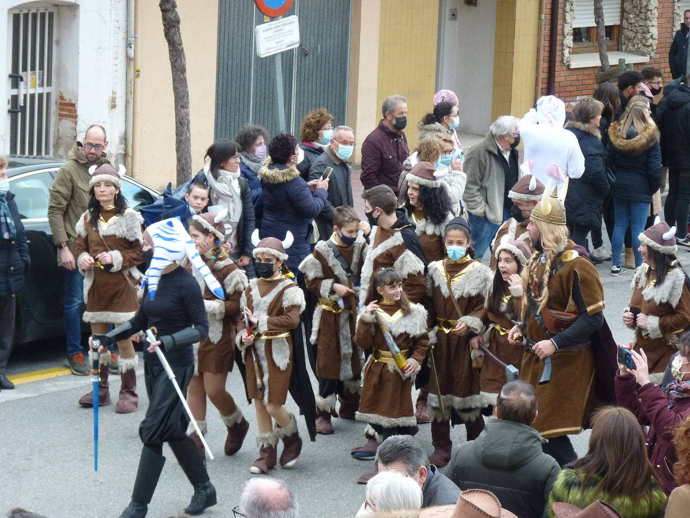 Fotos: Desfile de Carnaval en Tudela de Duero