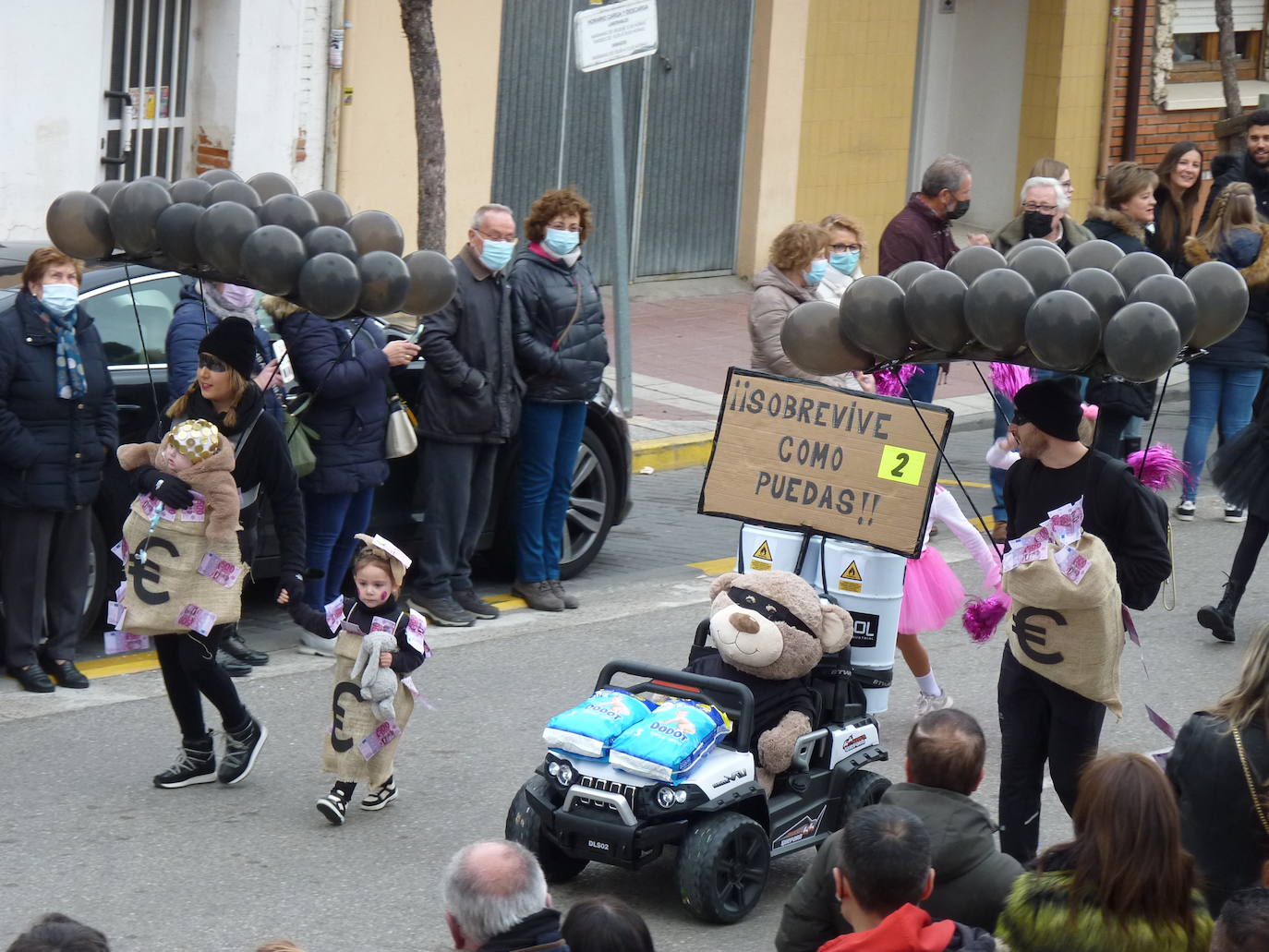 Fotos: Desfile de Carnaval en Tudela de Duero