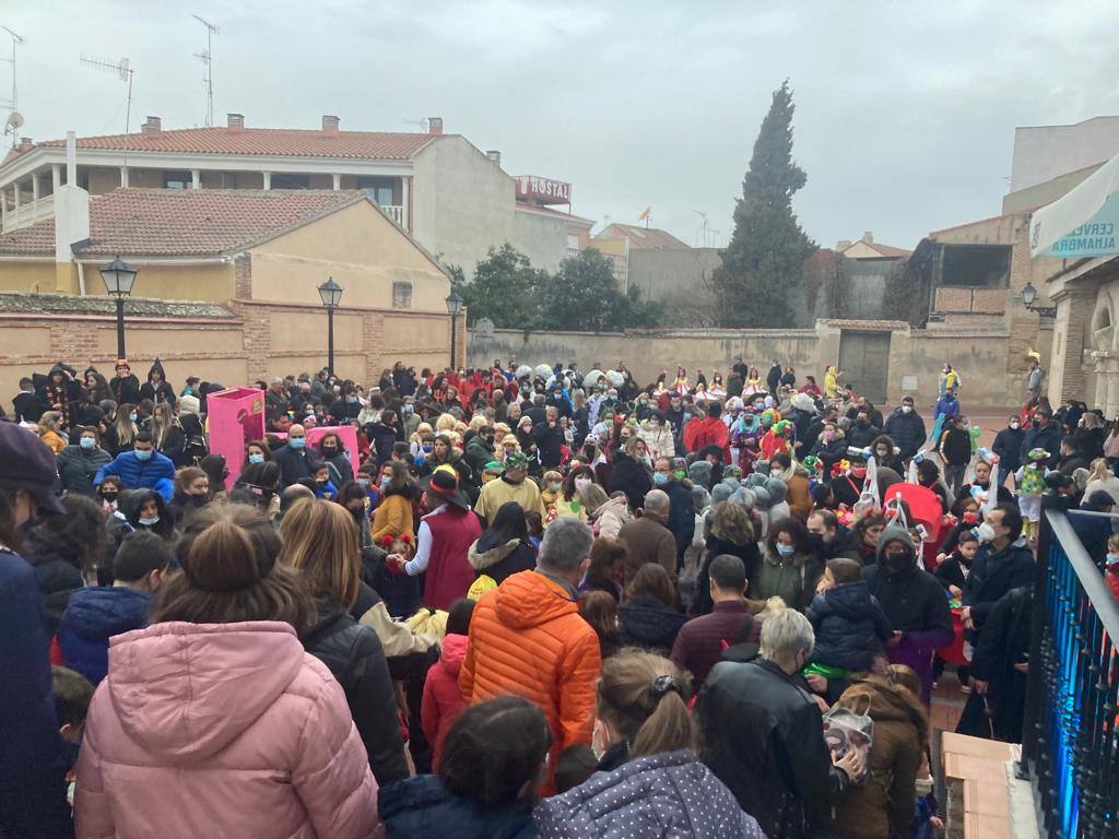 Desfile de carnaval en Olmedo.