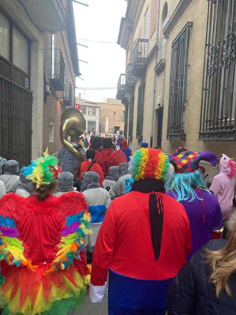 Desfile de carnaval en Olmedo.