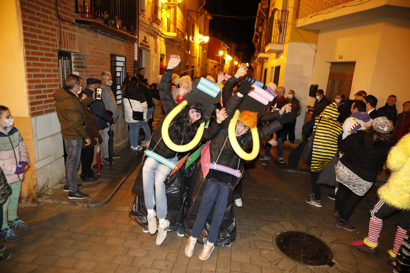 Desfile de disfraces en Peñafiel.