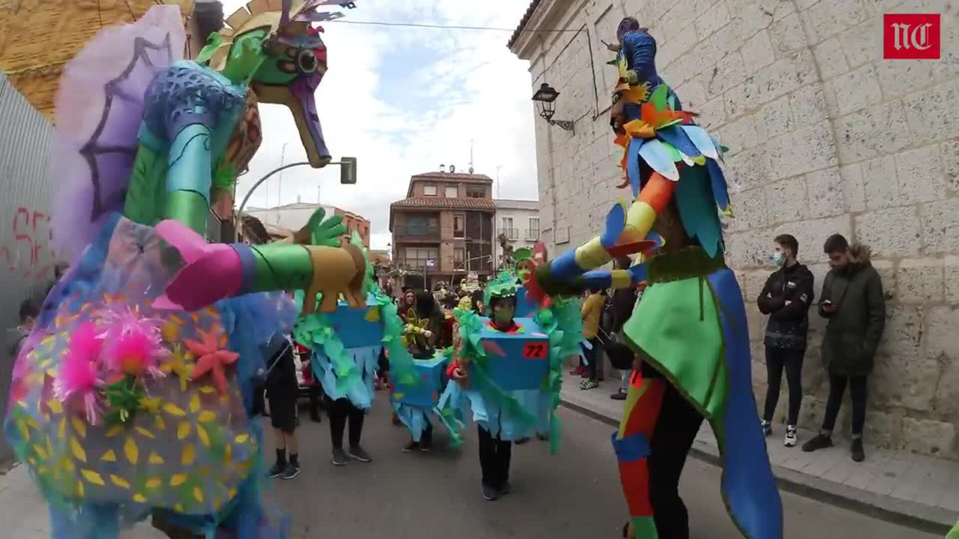 Desfile del Sábado de Carnaval en Tudela de Duero