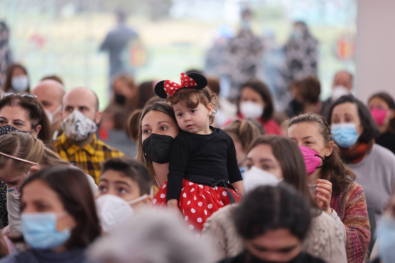 Fotos: Espectáculo de baile infantil en la Cúpula del Milenio de Valladolid