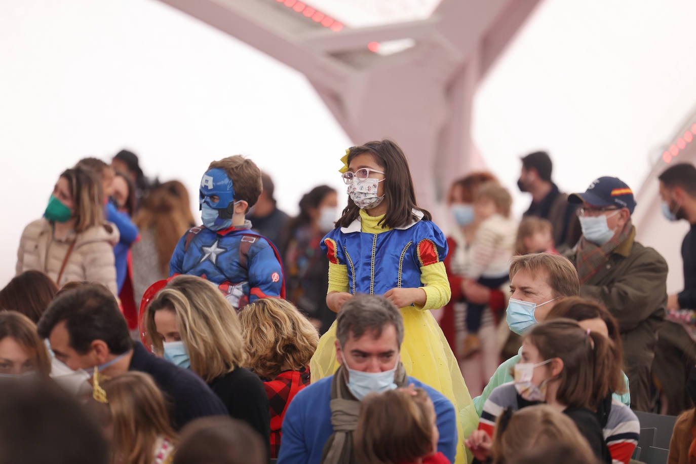 Fotos: Espectáculo de baile infantil en la Cúpula del Milenio de Valladolid