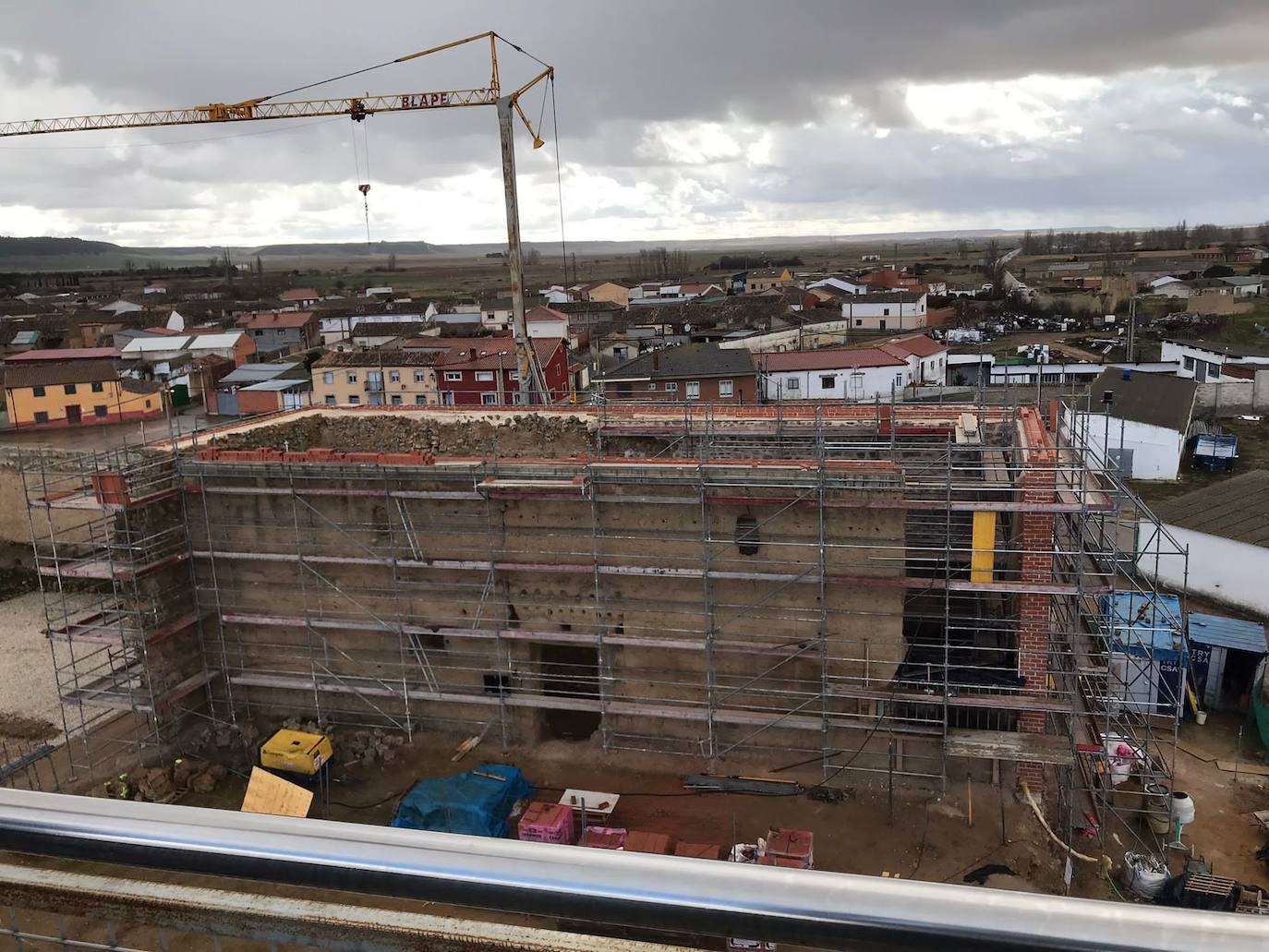 Fotos: Restauración del castillo de Villagarcía de Campos