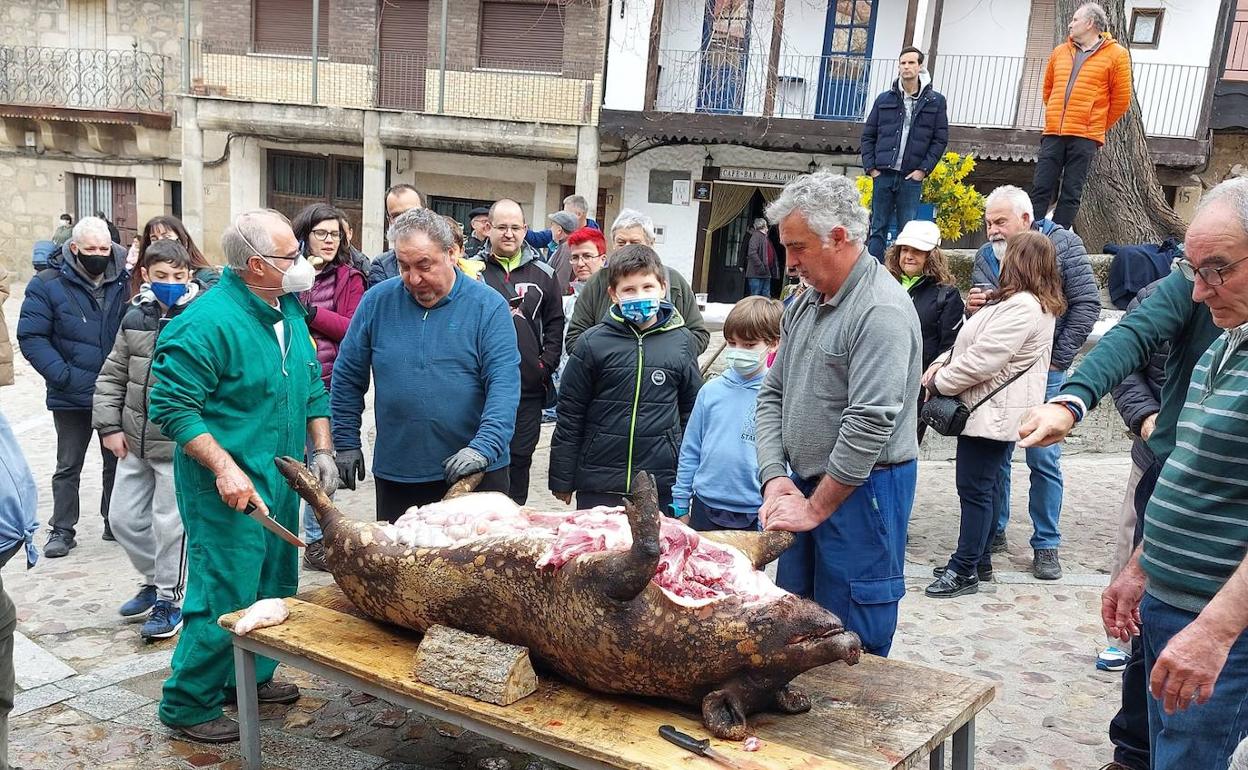 Fiesta de la Matanza Tradicional en Cepeda. 