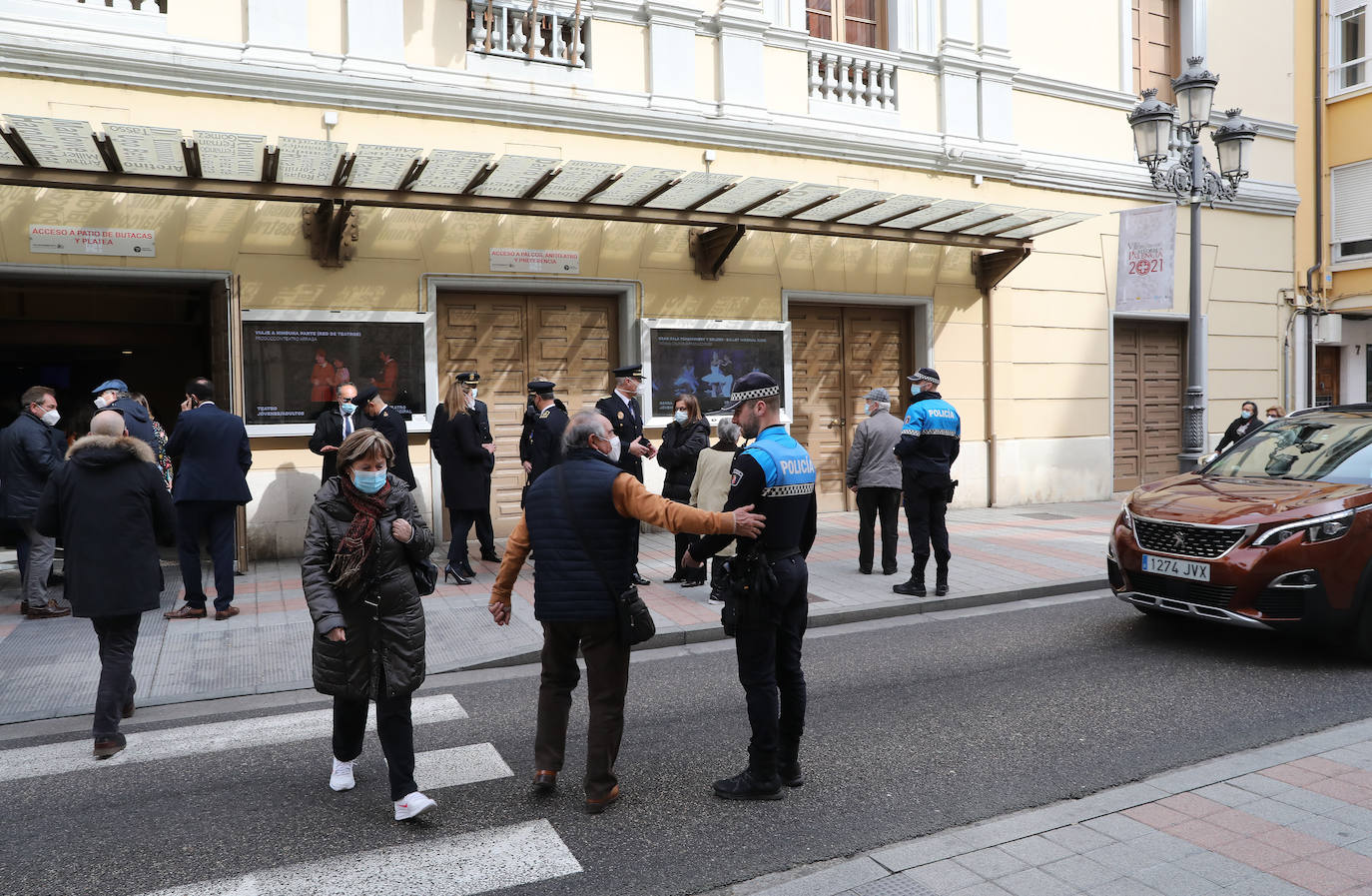 Fotos: La Policía Local de Palencia festeja al Santo Ángel