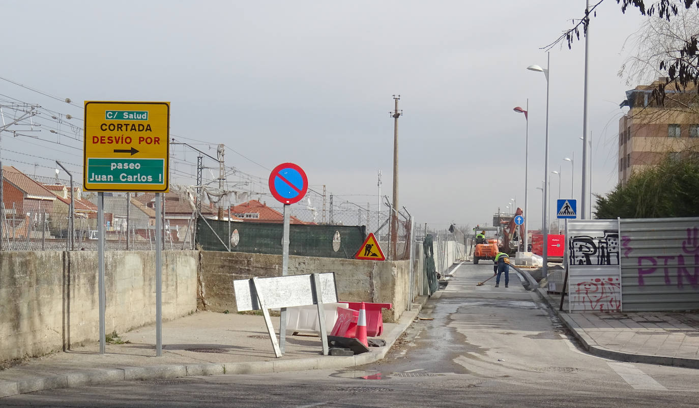 Estado de las obras del túnel de Andrómeda.