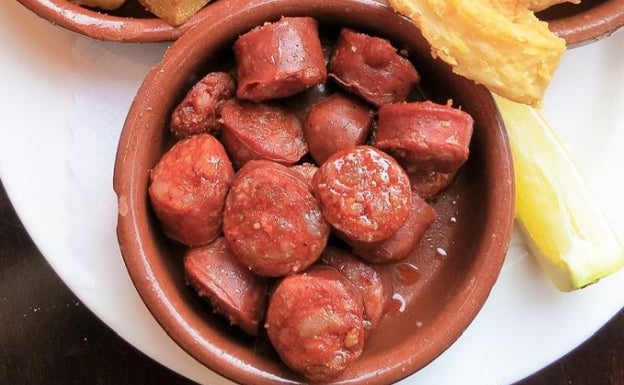 Chorizo a la cerveza