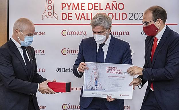 Entrega del Premio Pyme del Año 2020 a Bodegas Emilio Moro. 