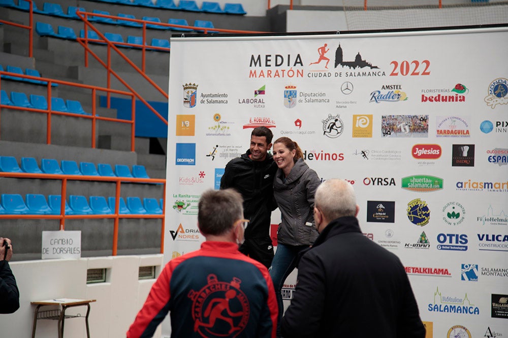 La Media Maratón de Salamanca realiza su tradicional Feria del Corredor en el pabellón de la Alamedilla 