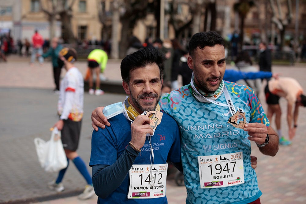 Juan Bueno y Gema Martín fueron los triunfadores de la X Media Maratón Ciudad de Salamanca 