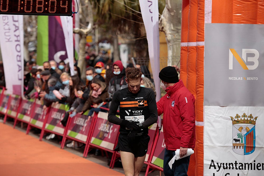 Juan Bueno y Gema Martín fueron los triunfadores de la X Media Maratón Ciudad de Salamanca 